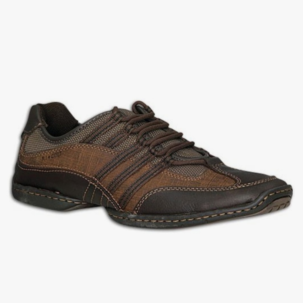 RJ COLT Tumbled Leather Lace Up Shoes Size 8 M